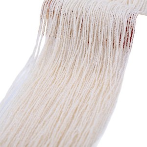 Collar de Cruz Hecho a Mano en Zhuji, Cuentas de Perlas Blancas de Agua Dulce de 1-1.25mm, Forma de Mini Papa, Color Punch, DIY - Product Image 5