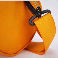 Cylindrique Qualité Logo Personnalisé Petite Taille Polyester Gym Poignée Bandoulière Natation Étanche Intercalaire École Enfants Sac De Sport