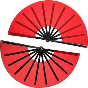 Abanico Plegable Grande de Arcoíris para Carnaval, de Plástico Tallado, para Drag Queens, Baile, Festivales de Música, Fiestas de Año Nuevo y Actuaciones - Product Image 6