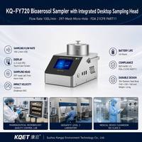 Échantillonneur d'air microbien de bureau KQ-FY720, échantillonneur de bioaérosols 100L/min, échantillonnage par impact Anderson pour laboratoire pharmaceutique et salle blanche