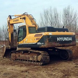 Excavadora Hyundai 305LC-9T Usada en Buenas Condiciones, Fabricada en Corea, 30 Toneladas, Pintura Original, en Shanghái - Product Image 3