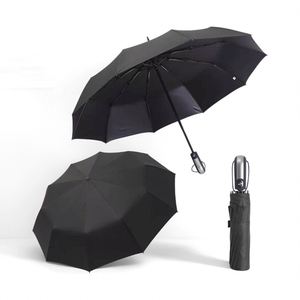 ร่มพับ 3 ตอน พิมพ์โลโก้ได้ ร่มกันแดดอัตโนมัติ และร่มกันฝนอัตโนมัติ 3 ตอน สำหรับกิจกรรมกลางแจ้ง - Product Image 5