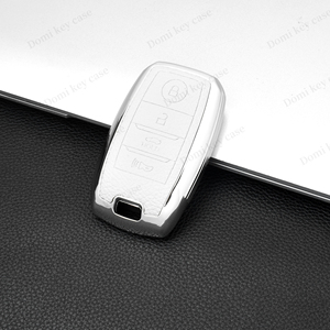 GZ domi เคสกุญแจรถยนต์หนัง TPU กันน้ำสำหรับ Kia K3กุญแจรถ2014 - Product Image 2