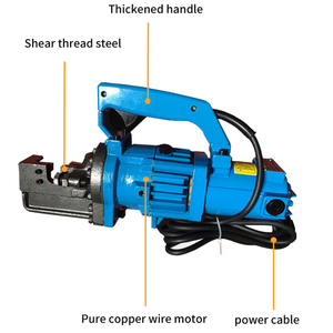 RC-16 <b>Hydraulic</b> Rebar <b>Cutter</b> Portable Steel Cutting Machine 4-16mm Range Electrical RC-16 <b>Hydraulic</b> Rebar <b>Cutter</b> Portable Rebar - Product Image 6