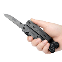 SOG PowerAssist Pocket Multi-Tool Pliers 16-en-1 Ensemble d'outils utilitaires avec gaine EDC pour réparation quotidienne en plein air (B66N-CP), Noir
