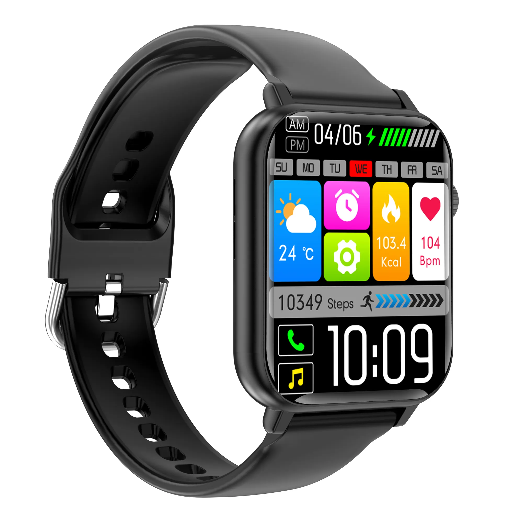 Beliebte 1,96 "TFT Touchscreen wasserdichte Ultra Smartwatch Multifunktion Blue Tooth BT Smartwatch 2024
