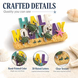 Imán <span class=keywords><strong>de</strong></span> nevera personalizado <span class=keywords><strong>de</strong></span> resina 3D, Bahamas, CocoCay, isla europea, tortuga marina, estrella <span class=keywords><strong>de</strong></span> mar, faro, recuerdo turís - Product Image 2