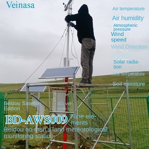 Estación Meteorológica Beidou de Nueve Elementos, Estación de Monitoreo de Nueve Elementos para Terrenos Deshabitados BD-AWS009 GPRS <span class=keywords><strong>Satélite</strong></span> Beidou - Product Image 2