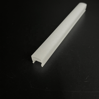 Diffuseur de lumière LED pour éclairage de vélo, lentille optique en PC extrudé, accessoire moderne, style asiatique, installation facile, taille personnalisée