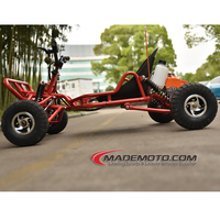 Moteur et pédale haute performance 100cc Dla Dorosych pour les chercheurs d'aventure mondiaux 63CC 2 temps Go Kart