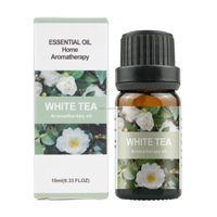 En stock – Huile essentielle de thé blanc biologique à base d'eau végétale 10 ml – Spécifique pour diffuseur