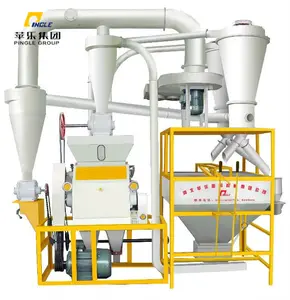 Various type corn flour grits crusher milling machine for sale