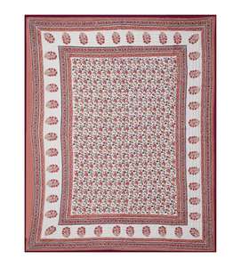 Handmade 100% Organic Cotton Kantha <b>Printed</b> Quilt Set Soft Vintage Home Decor Bedding High Quality <b>Block</b> Kantha Blankets Hotel - Product Image 3