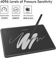 HUION — tablette graphique H430P, plus petit stylo à outil pour dessin, Animation et dessin