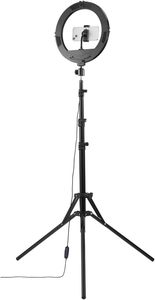 Aro de Luz LED Circular de 26 cm para Transmisión en Vivo y Fotografía, con Soporte y Trípode de 210 cm, para Selfies y Belleza, 6/10/12 Pulgadas - Product Image 6