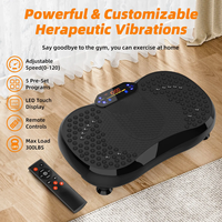 Plaque vibrante RS ABS pour amincissement, appareil de vibration haute fréquence pour le corps entier, utilisation à domicile, télécommande