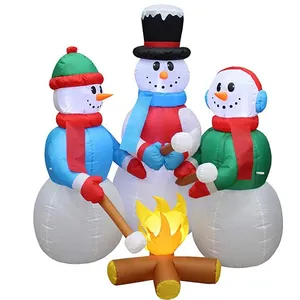 Custom inflatable Christmas snowman advertising decoration Christmas festival activities outdoor decoration snowman