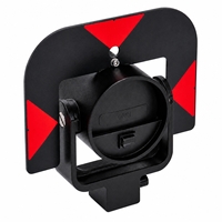 Prisme circulaire GPR121 de haute précision avec support et plaque cible pour stations totales de type suisse, accessoires de topographie