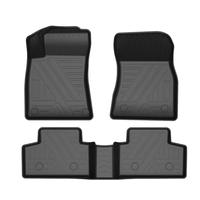 Haute qualité TPE matériel revêtement de sol ordinateur boîte pratique voiture intérieur accessoires Volkswagen VW GOLF 7 MK7 2014-2020 Passat