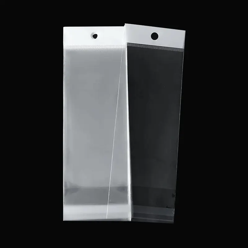 선물 패키지에 대 한 핫 세일 맞춤형 인쇄 자체 접착 씰링 투명 플라스틱 opp 가방