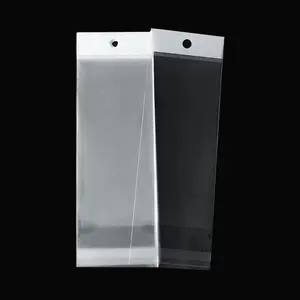 Venta caliente Impresión personalizada Sellado autoadhesivo Bolsas de plástico transparente Opp para paquete de regalo