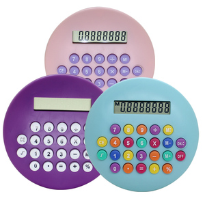 Los fabricantes suministran la calculadora redonda colorida de Hamburgo, la calculadora jumbo - Product Image 5