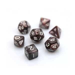 HS 10Mm Mini Đa Diện RPG Xúc Xắc Thiết Lập D4-D20 Dnd Hội Đồng Quản Trị Trò Chơi Gỗ Acrylic Kim Loại Cho Vai Trò Nhỏ Chơi Trò Chơi - Product Image 5