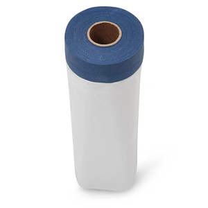 Película Protectora de Plástico para Pintores, Preencintada, para Cubrir Autos, con Cinta Adhesiva y Lona Protectora - Product Image 3