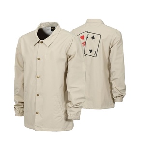 Noble inds en blanco de alta calidad hombres entrenadores chaquetas con logotipo personalizado forro - Product Image 1