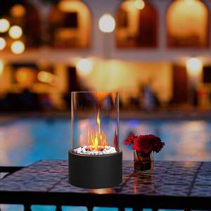 Chimenea de Alcohol de escritorio portátil moderna, <span class=keywords><strong>pequeña</strong></span> <span class=keywords><strong>estufa</strong></span> decorativa de mesa de acero, fogata para uso doméstico - Product Image 6