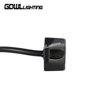 Luz de rejilla de montaje en superficie Led Universal, luz de advertencia lateral de coche para camiones de remolque, lámpara de baliza, luz estroboscópica de rejilla de coche
