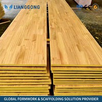 Panneau de contreplaqué jaune 3 plis haute résistance, réutilisable et durable pour coffrage de bois
