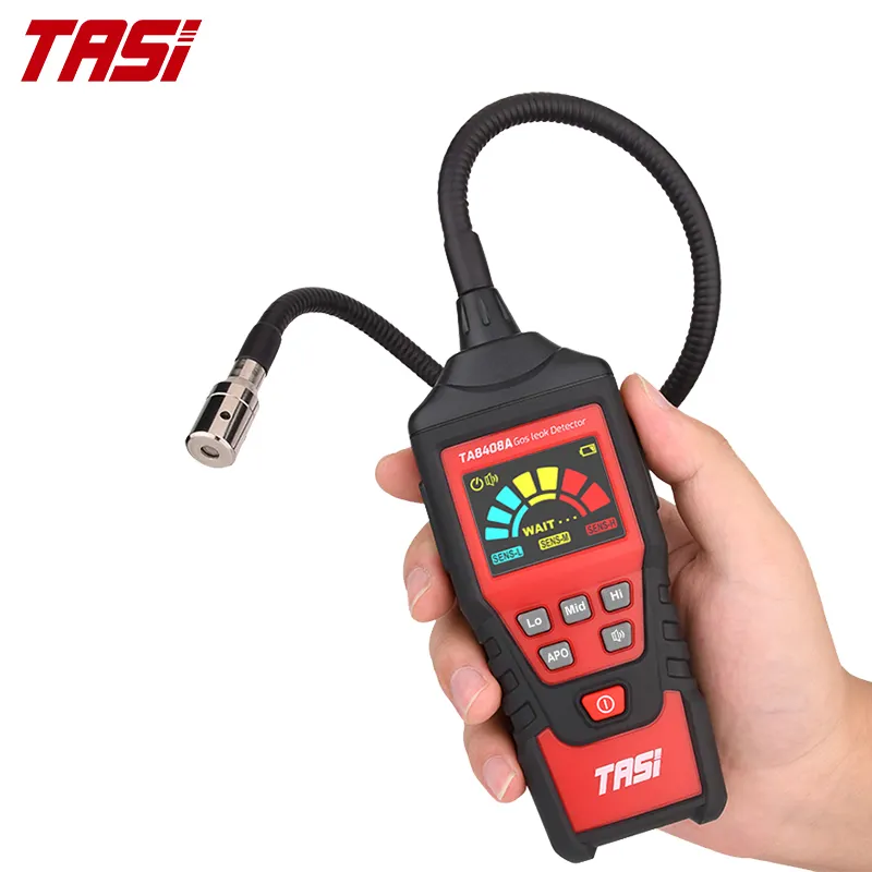 TASI-Detector de Gas portátil TA8408A, Detector de fugas de Gas LPG
