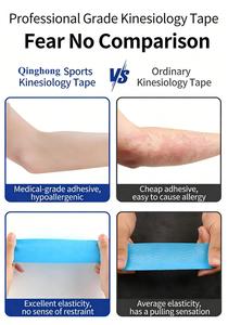Bande de kinésiologie sur mesure, directement de l'usine, pour la récupération sportive et les activités athlétiques - Product Image 3
