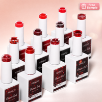 KINNCO Factory, fournitures professionnelles pour ongles, 15 couleurs, 15 ml, peinture à ongles, créez votre propre marque, vernis à ongles UV personnalisé, salon