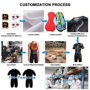 Combinaison de triathlon sans manches pour femme, haute qualité, anti-humidité, ultralégère, multicolores, séchage rapide, respirante - Product Image 5
