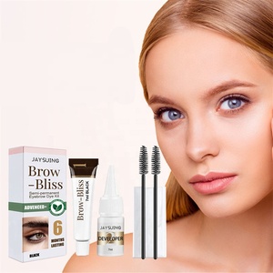 <span class=keywords><strong>Kit</strong></span> de teinture <span class=keywords><strong>semi</strong></span>-permanente pour sourcils Jaysuing, résistant à l'eau et à la transpiration, noir, brun, café, crème colorante pour sourcils, agent chromogène, ensemble de pinceaux - Product Image 1