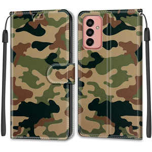Funda de cuero con estampado de flores de camuflaje Animal para móvil, cubierta trasera para Smasung A73 A53 A73 A52 A72 A13 A14 A54 A22 <span class=keywords><strong>A12</strong></span> A21S A32 A31 - Product Image 6