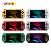 Console de jeu portable Gamegaga Trimui Smart Pro S - Écran IPS de 4,96 pouces, rétro avec jeux classiques