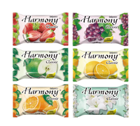 Savon Harmony 70g, parfum fruité, vente en gros, OEM, logo personnalisé, savon liquide pour les mains, vente chaude