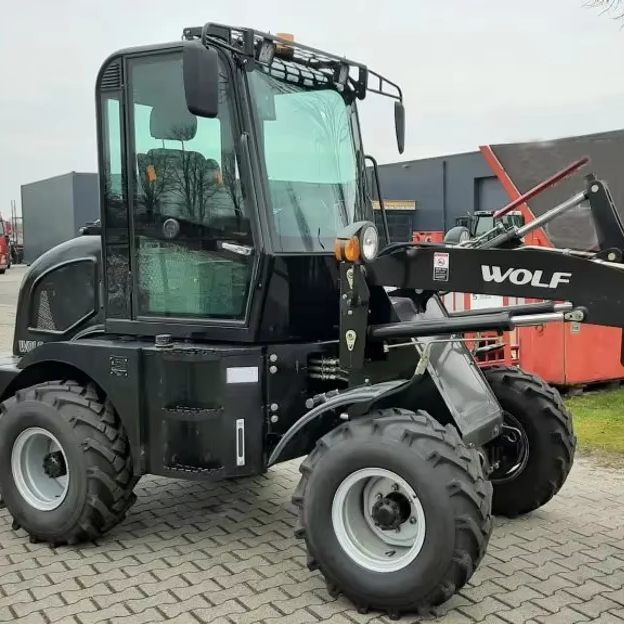 China ZL12 1200kg 1.2 Ton WOLF Diesel Wheel Loader with Good Price