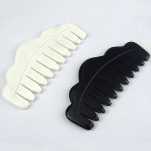 Peigne multifonctionnel à main Xiuyan Gua Sha Peigne de massage naturel du cuir chevelu Outils de massage et de coiffure pour la tête Merdian Caring - Product Image 6