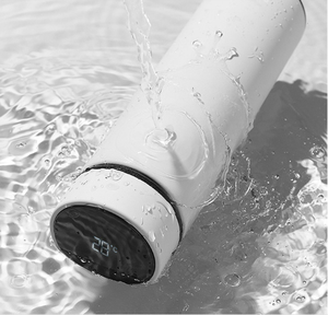 China Großhandel maßge schneiderte gedruckte arabische Temperatur regelung Becher Becher Smart einstellbare Vakuum Thermo Tasse in loser Schüttung mit Deckel - Product Image 4