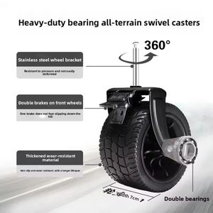 Chariot de plage pliable et personnalisable pour le camping, fabricant en gros OEM, chariot de transport extérieur pour les rassemblements - Product Image 3