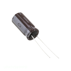ตัวเก็บประจุรูผ่านรู560 uF 560 uF 20% 35V แบบเรเดียลตัวเก็บประจุ UPA1V561MPD - Product Image 1