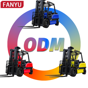 Xe nâng điện FANYU CPD-50, tải trọng 2000kg-3000kg, pin Lithium-Ion 96V400AH, cột nâng ba tầng 4.5M, dùng cho kho hàng - Product Image 5