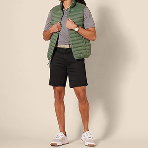 Pantalones Cortos Deportivos Casuales para Hombre de Alta Calidad OEM, Elásticos en 4 Direcciones, con Cierre de Cremallera, Ideales para Golf, Entrenamiento y Pesca - Product Image 3