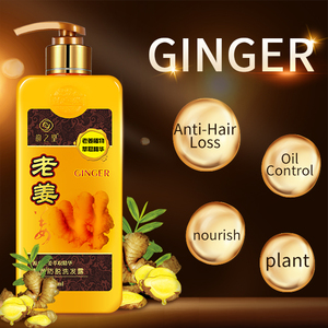 Marque privée Naturel Gingembre Sérum Anti-chute de cheveux Anti-pelliculaire Nourrissant Croissance des cheveux Renforcer la racine des cheveux Shampooing au curcuma - Product Image 2