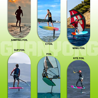 Mât de foil universel GY 82 cm en carbone pour freeride, glisse fluide, sortie contrôlée, configuration légère, modèle unisexe