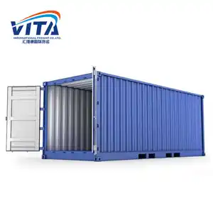 Sea Container 40Ft Ke Kanada 40Ft Dry Van Cargo Container 40Ft Harga Pengiriman Kontainer dari Tiongkok Kanada